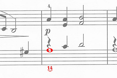 さくらさくら 保持音の指替え