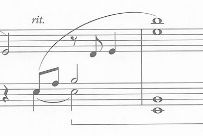 さくらさくら 楽譜の最後